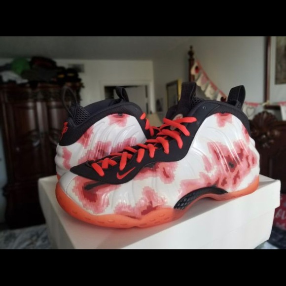 Nike Air Foamposite One Thermal Map - Picture 1 of 4